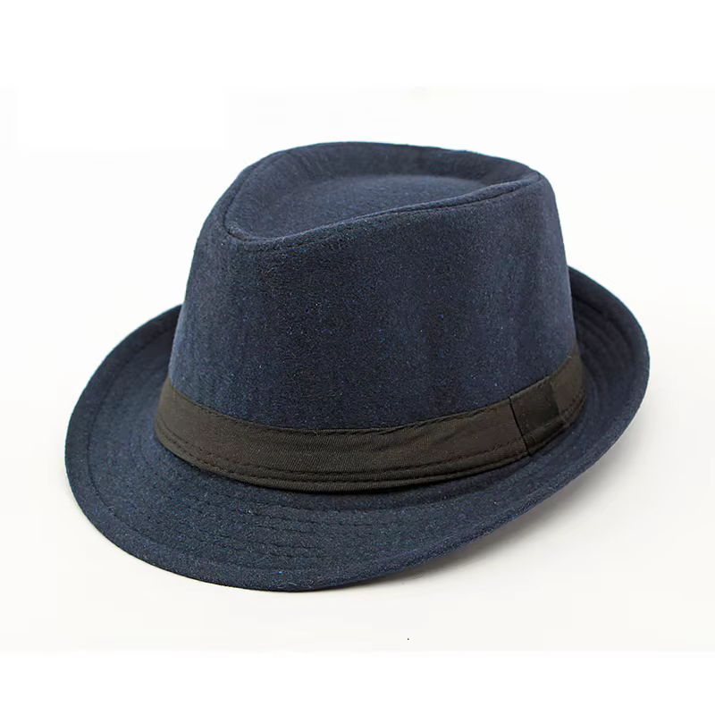 Chapeau Fedora Urbain pour Femme bleu marine