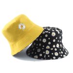 chapeau bob fleurs
