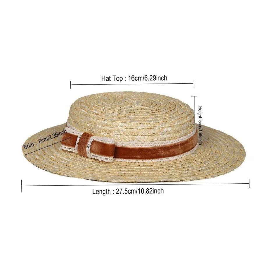 chapeau d'été bibi élégant