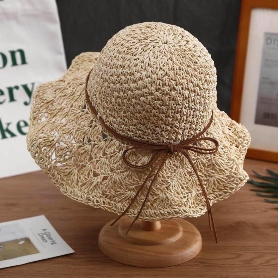 chapeau d'invitée pour un mariage champêtre