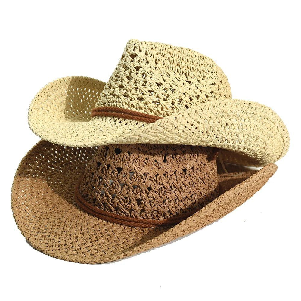 chapeau de cowboy en paille été
