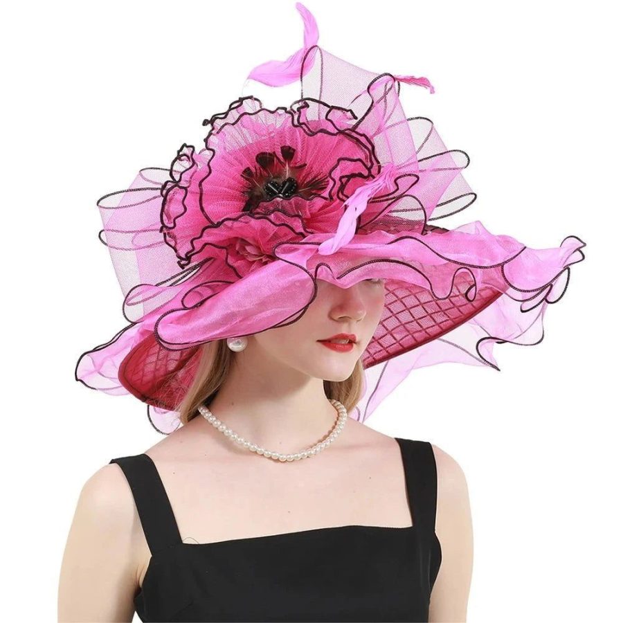chapeau de mariage élégant