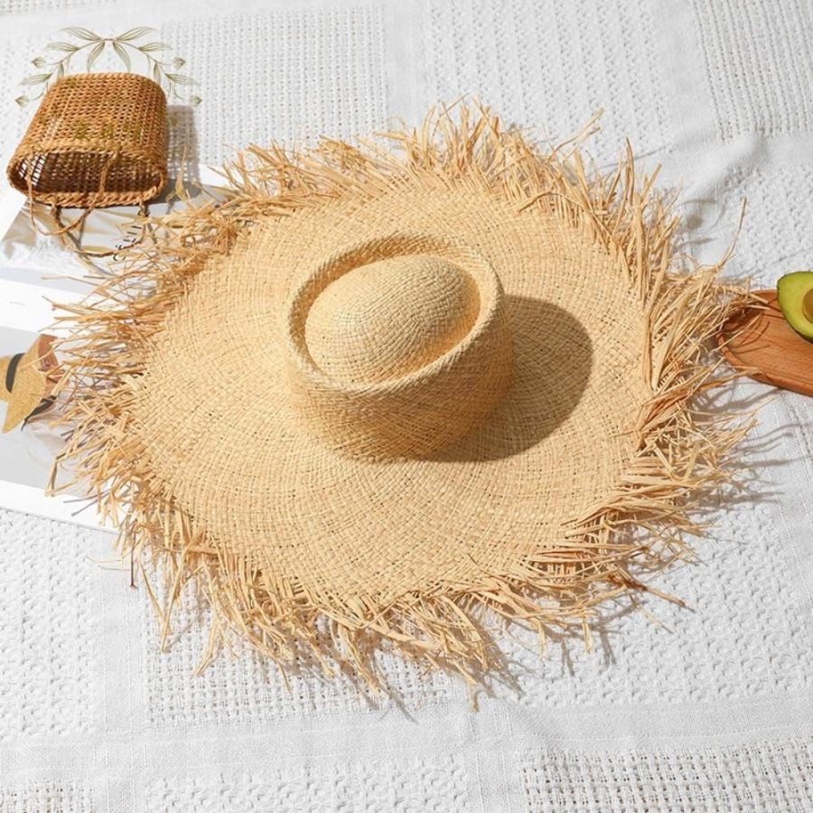 chapeau de paille campagnard