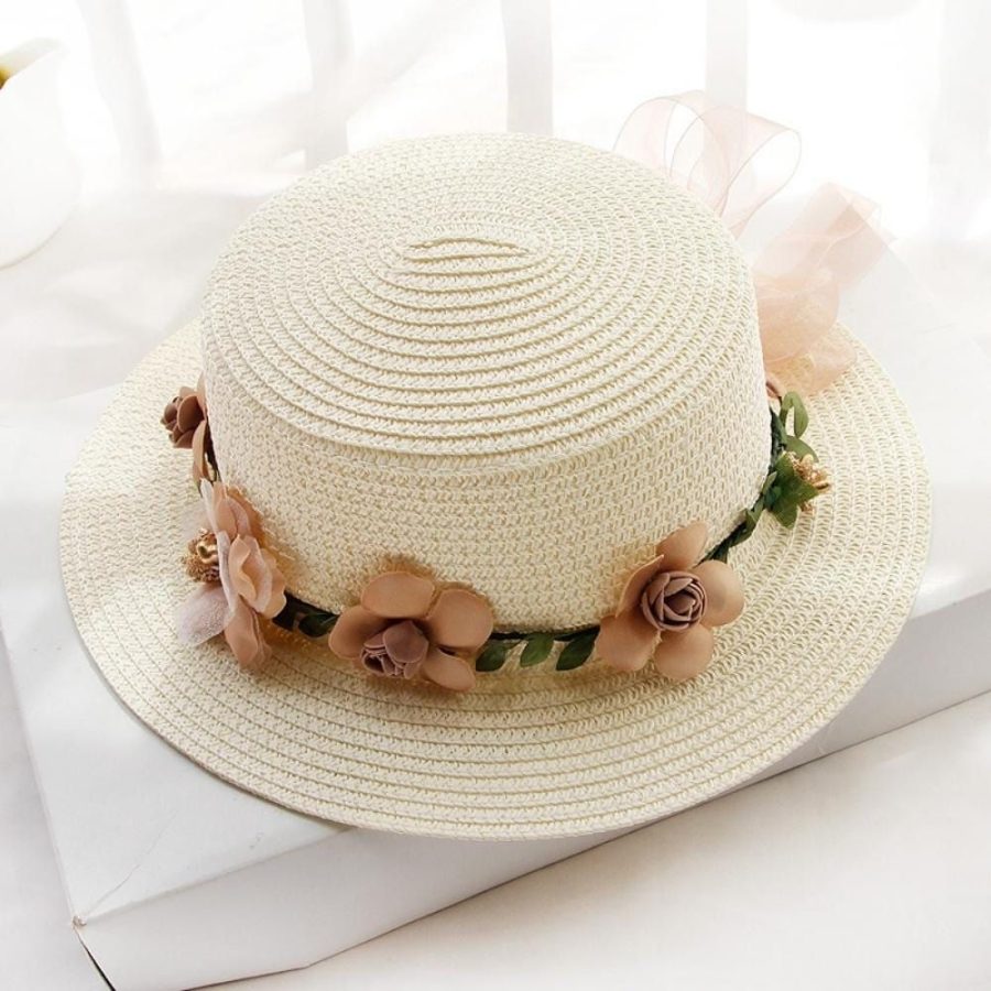 chapeau de paille champêtre