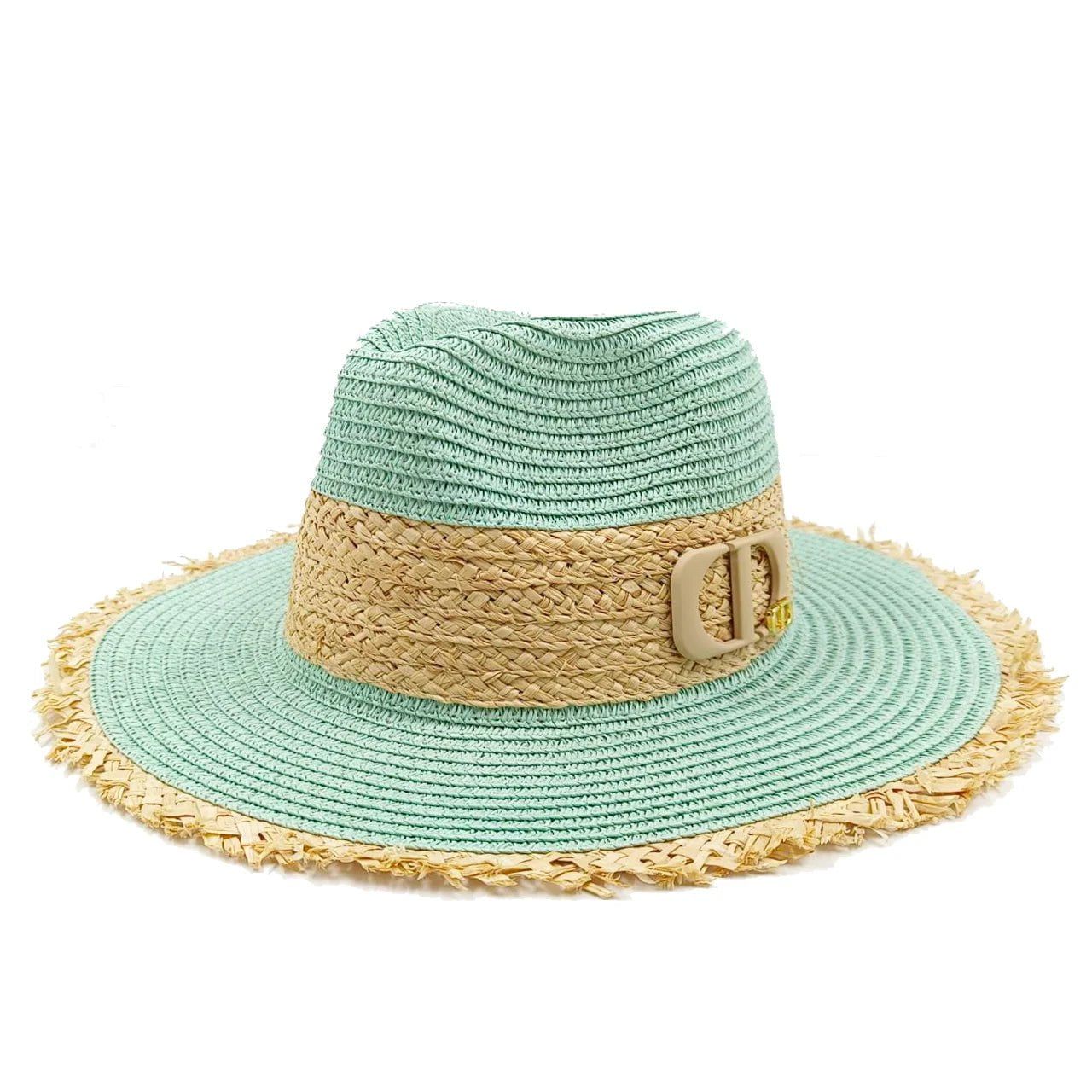 chapeau de paille élégant pour femme