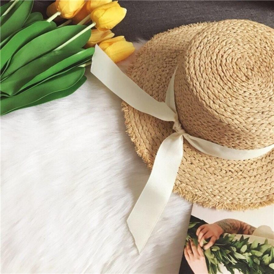 chapeau de paille pour l'été