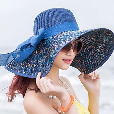 chapeau de plage avec style