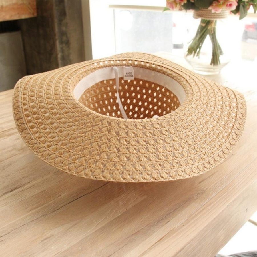 chapeau de soleil champêtre