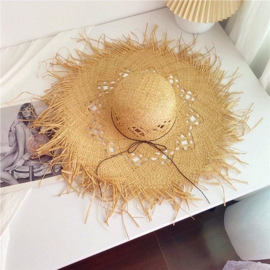 chapeau de soleil en paille