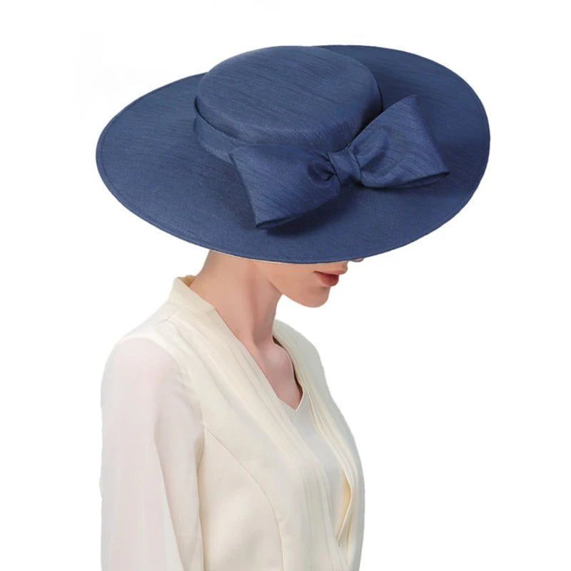 chapeau défaut satin stylé