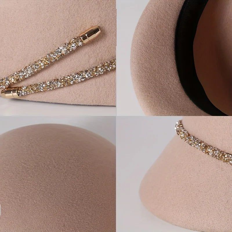 chapeau en feutre féminin fedora