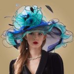 chapeau en organza