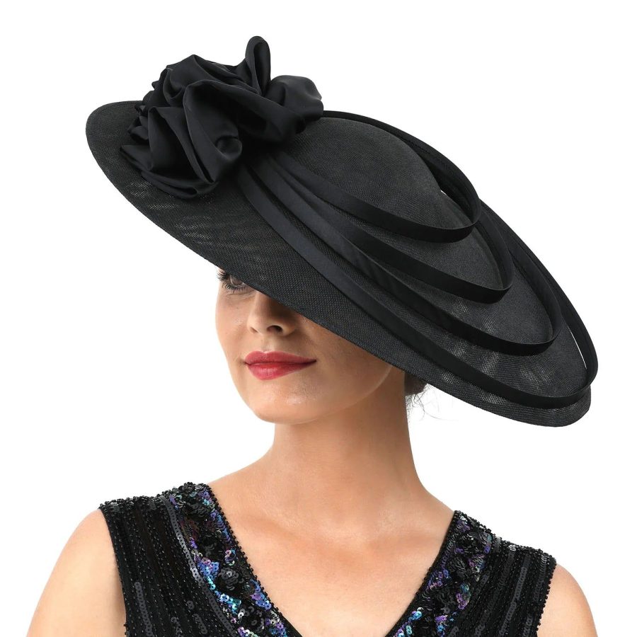 chapeau fascinateur noir