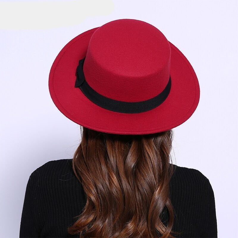 chapeau fedora chic en laine