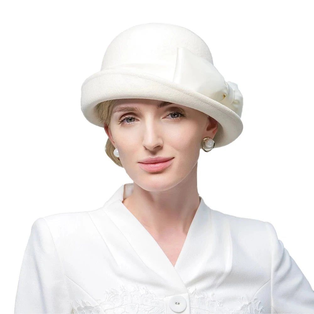 chapeau fedora distingué pour femme