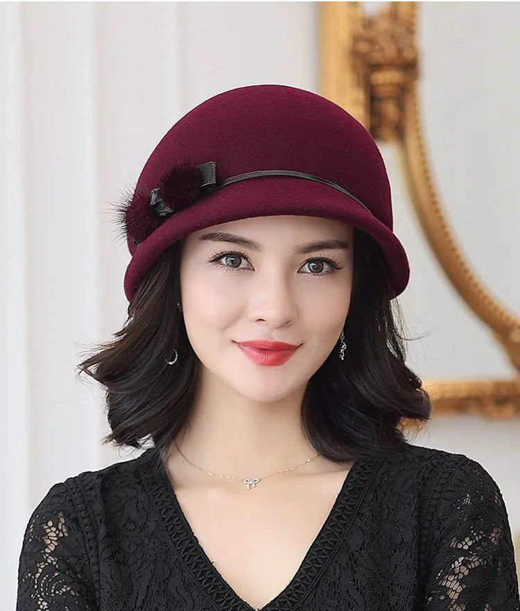 chapeau fedora femme en laine