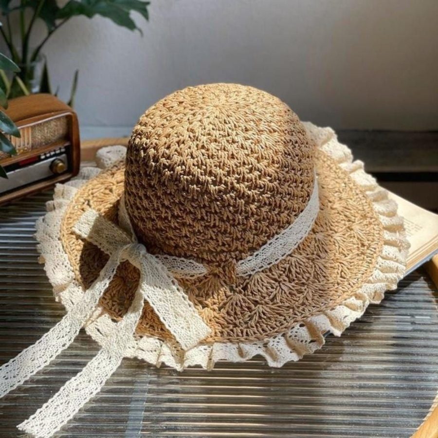 chapeau mariage chic en paille