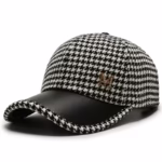 casquette vintage hiver noir